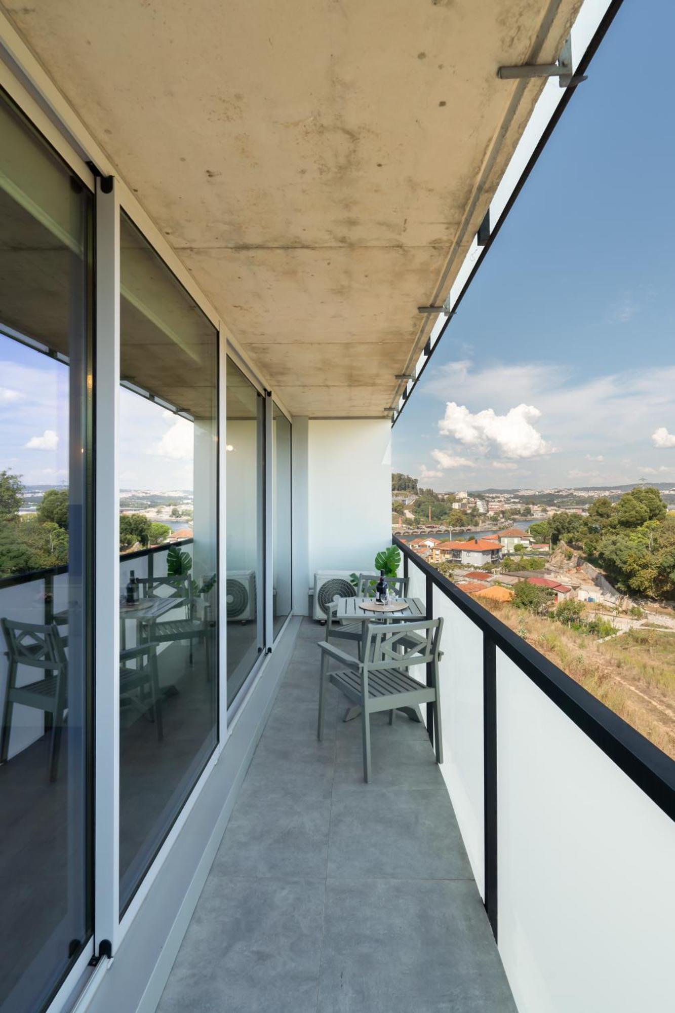 Host Wise - Luxurious Impressive Apartment - Balcony And Pool Vila Nova de Gaia Pokoj fotografie